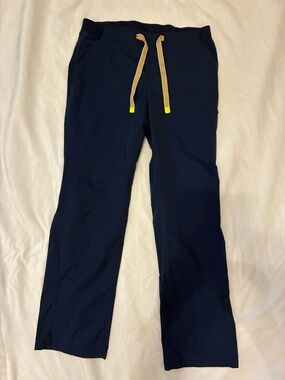 Navy Drawstring Medelita Scrub Bottom